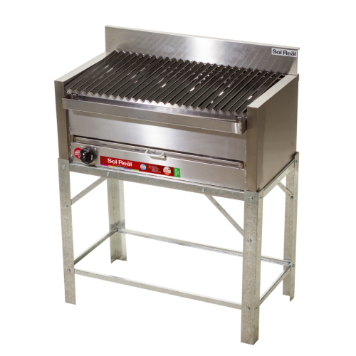 Parrilla mediana acero inoxidable